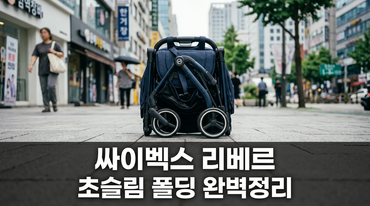 싸이벡스 리베르 휴대용 유모차 기내수하물 장단점 및 직구 정리