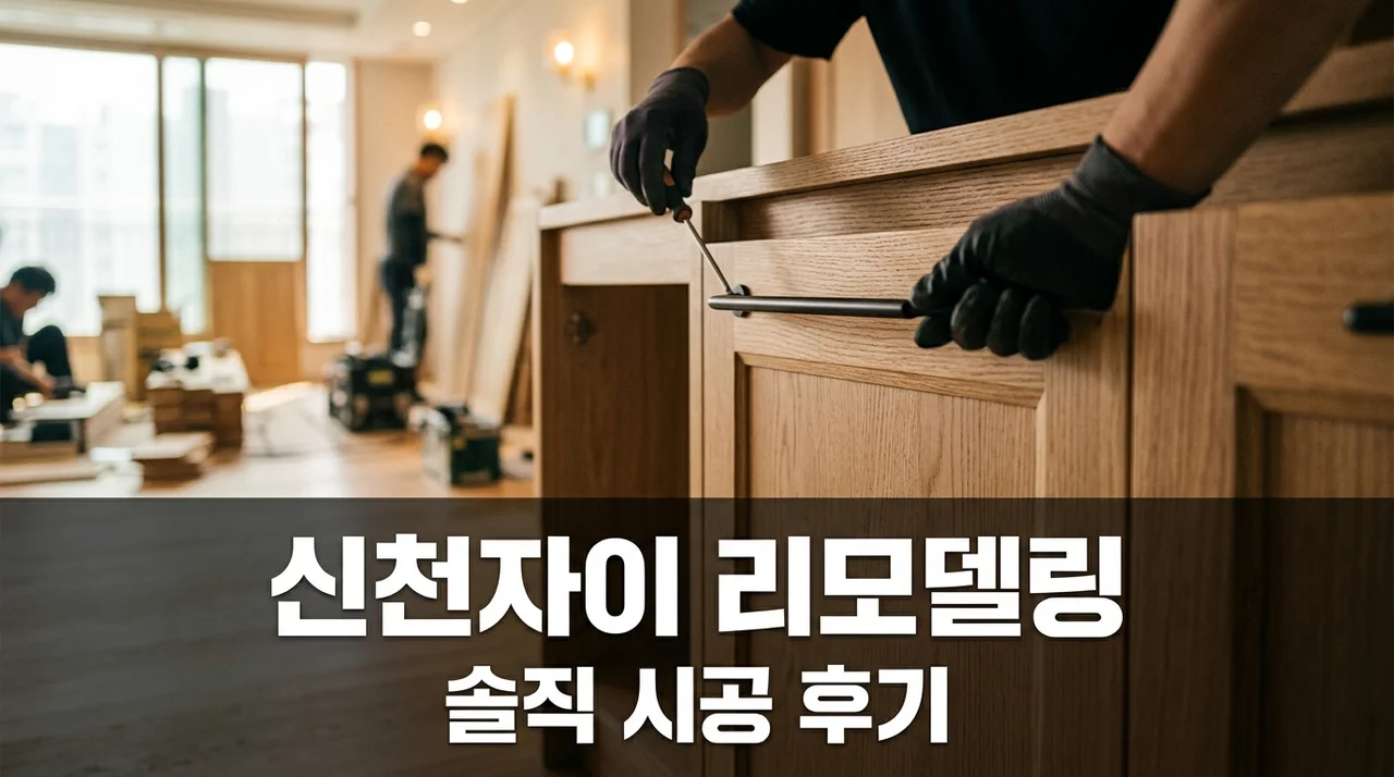 대구 신천센트럴 자이 아파트 인테리어 리모델링 솔직후기
