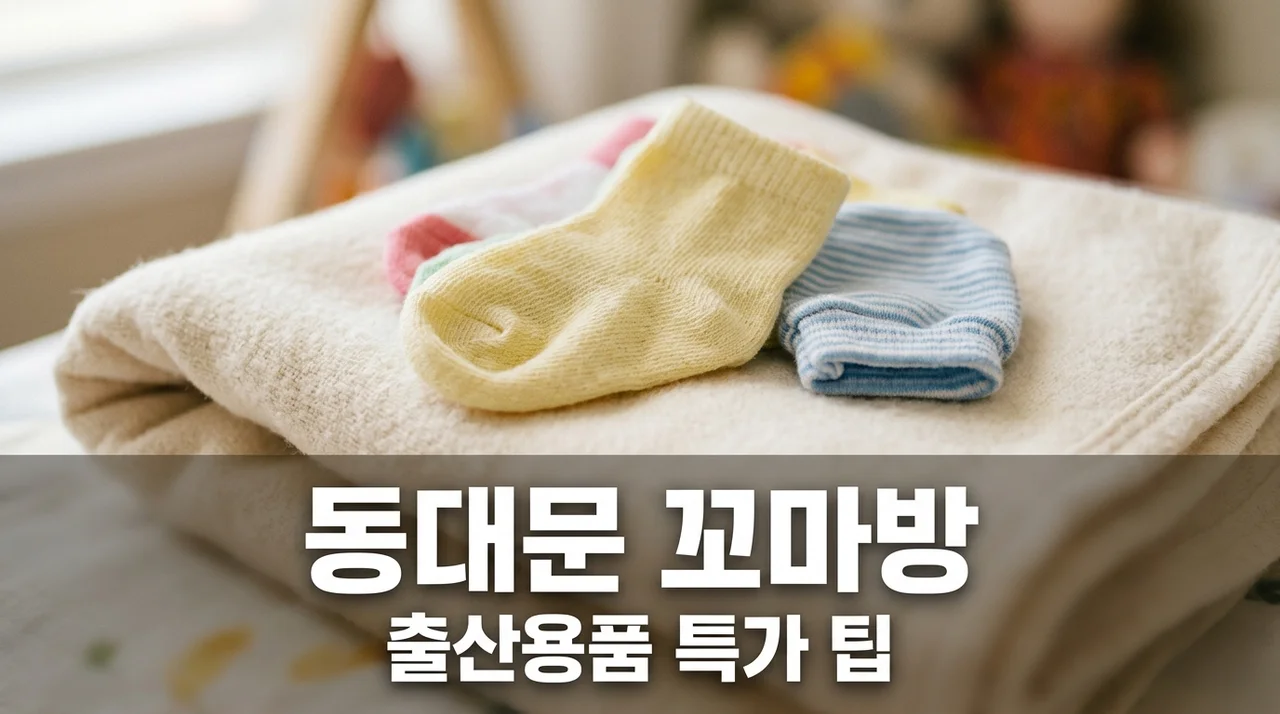 동대문 꼬마방 출산용품 내돈내산 가격 주차팁 총정리