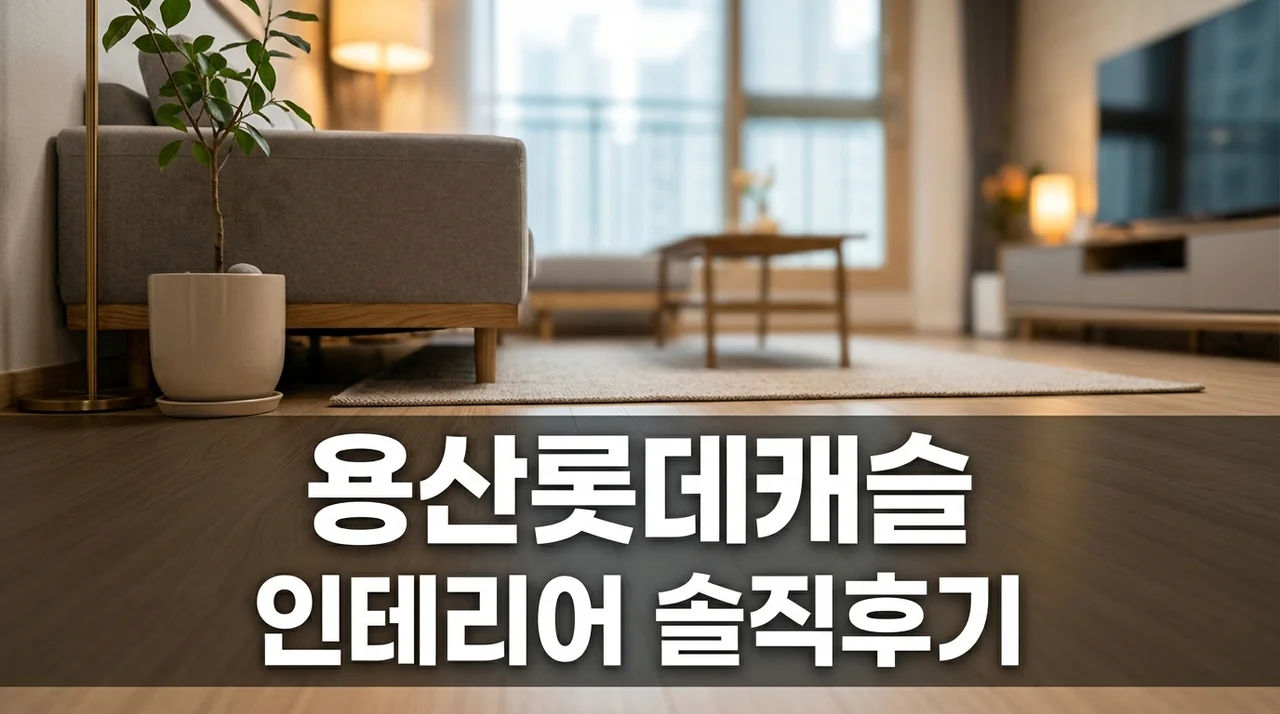 달서구 용산롯데캐슬 그랜드아파트 인테리어 리모델링 시공 솔직후기