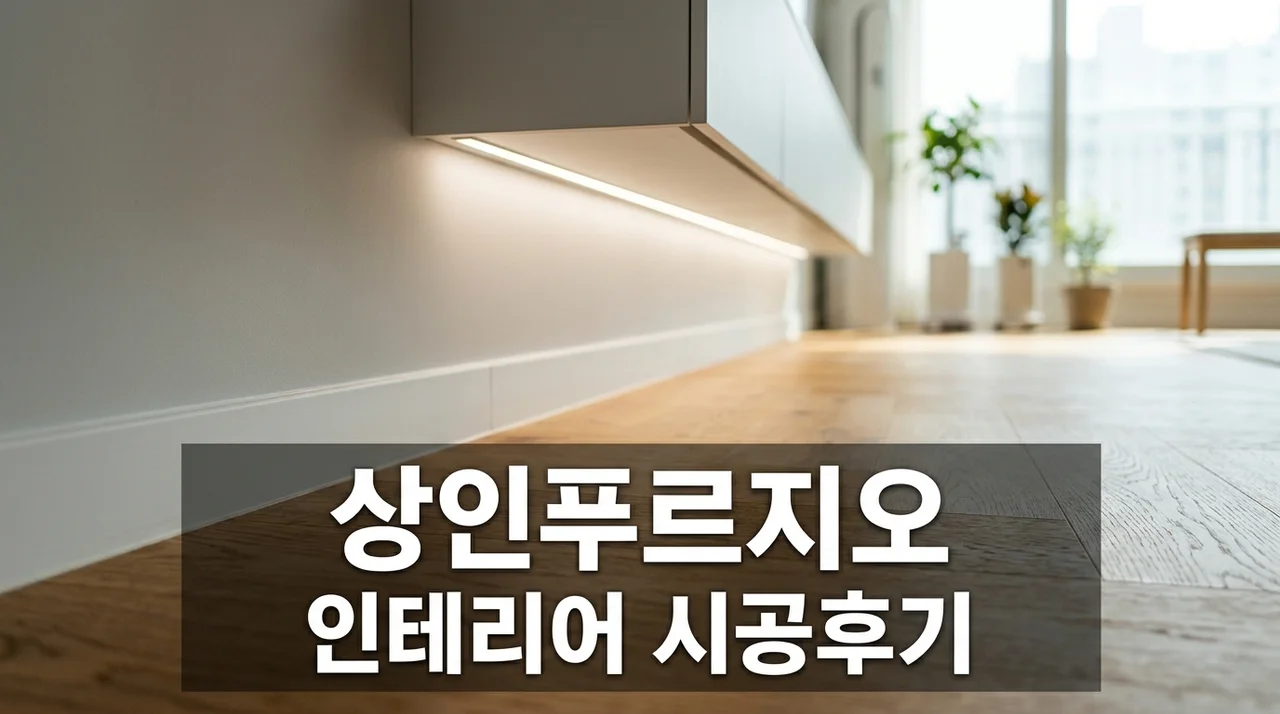 상인 푸르지오 아파트 인테리어 리모델링 솔직후기 달서구 상화로 235 변신