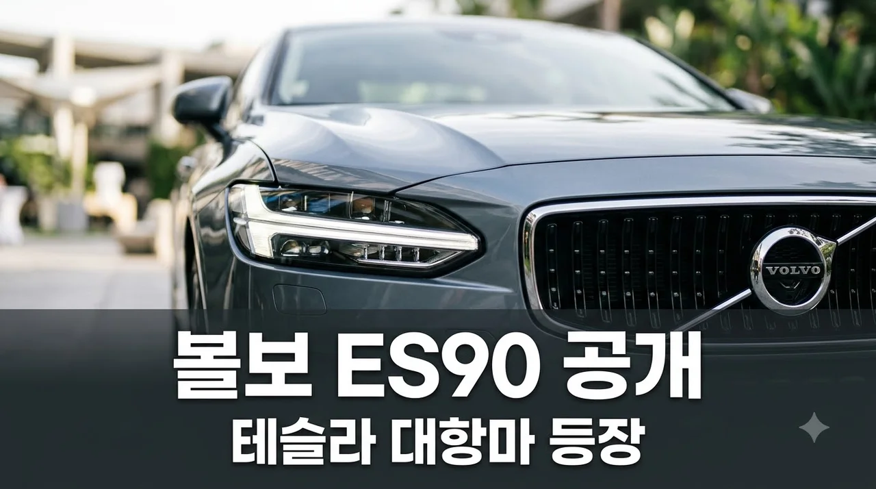 2027 볼보 ES90 테슬라 대항마 전기차 제원 가격 총정리