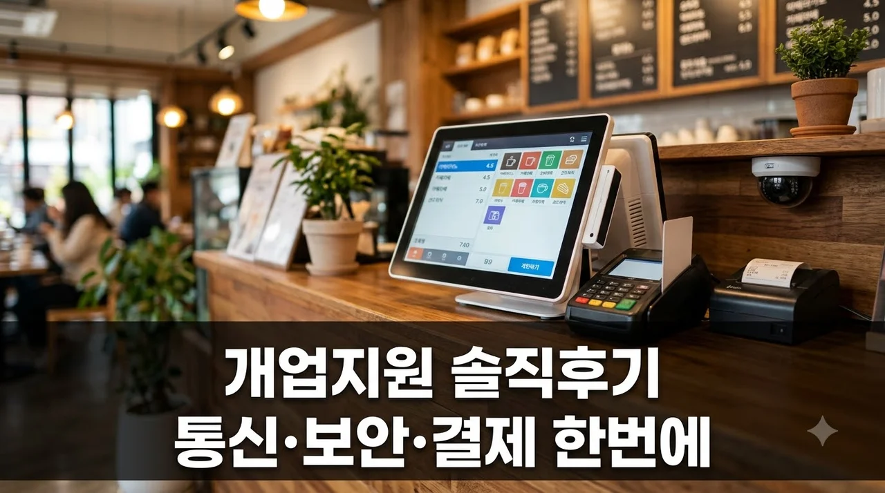 대구 소상공인 개업지원 통신·보안·결제 한 번에 해결한 솔직후기
