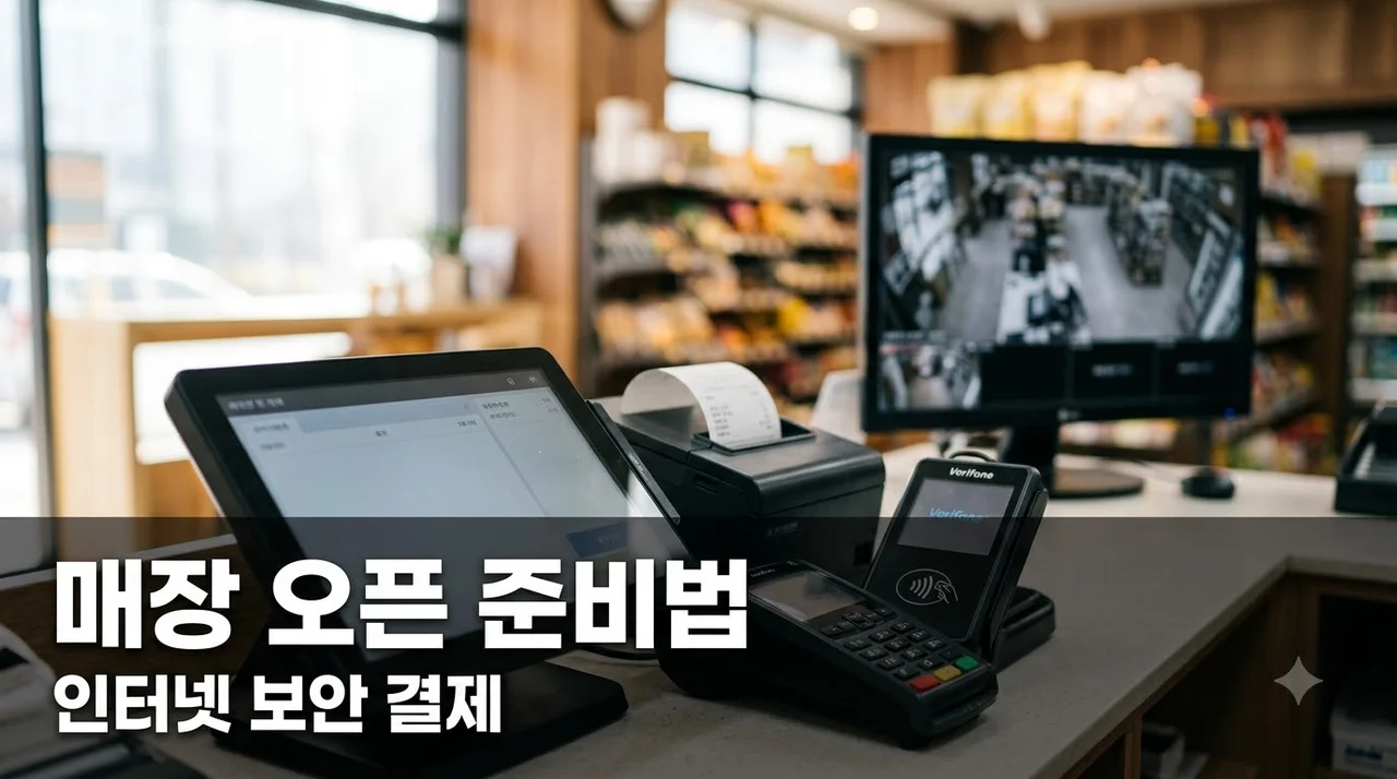 신규 매장 오픈 전 인터넷 보안 결제 시스템 준비법 직접 시공해본 솔직후기