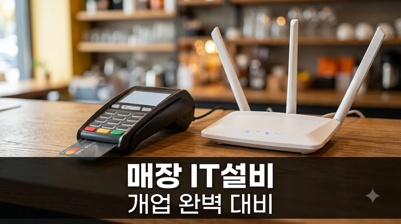 매장 IT설비 개업 전날 당황하지 않으려면? 직접 겪어본 준비 솔직후기