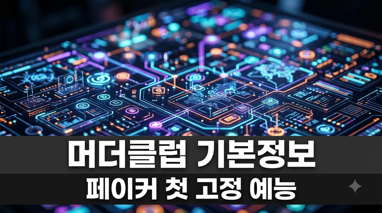 머더클럽 기본정보 총정리: 페이커 첫 고정 예능 방영일과 출연진