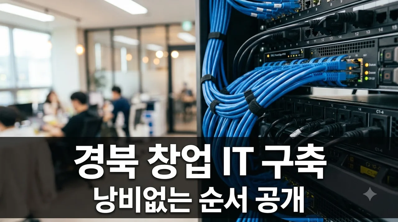 경북 창업기업 필수 IT서비스 구축 솔직후기! 낭비 없는 순서 공개