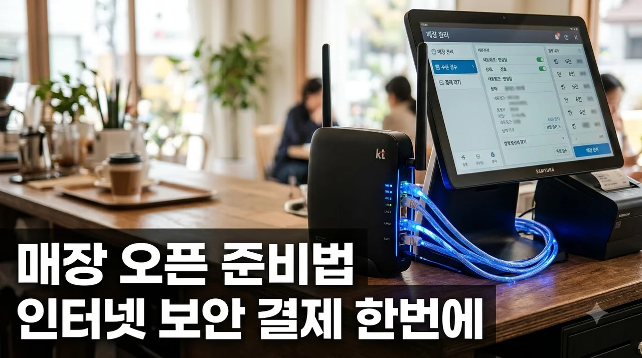 신규 매장 오픈 전 인터넷·보안·결제 시스템 준비 솔직후기