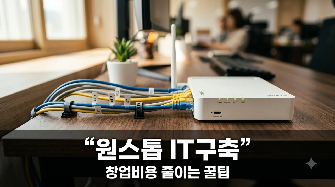 창업비용 줄이는 원스톱 IT구축 솔직후기, 여러 업체 견적보다 중요한 것