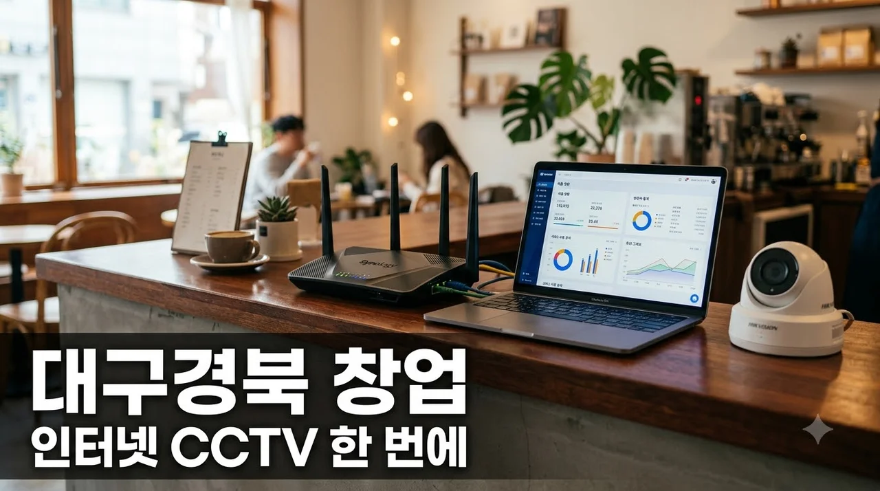 대구경북 창업 준비 솔직후기! 인터넷부터 CCTV까지 한 번에 해결한 방법