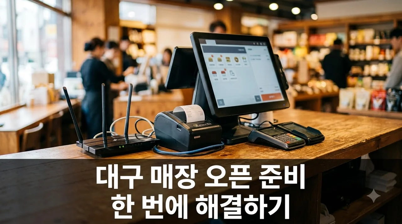 대구 매장 오픈 준비 직접 해보니 인터넷 CCTV 한번에 해결한 후기