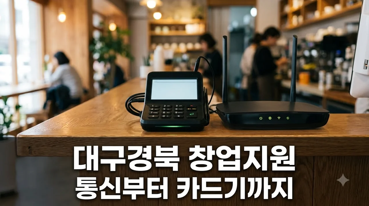 대구경북 원스톱 창업지원 통신공사부터 카드단말기까지 솔직후기
