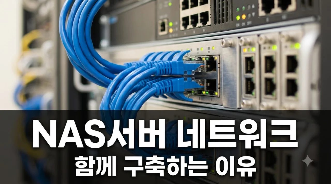 NAS서버와 기가네트워크 함께 구축해야 하는 이유 솔직후기
