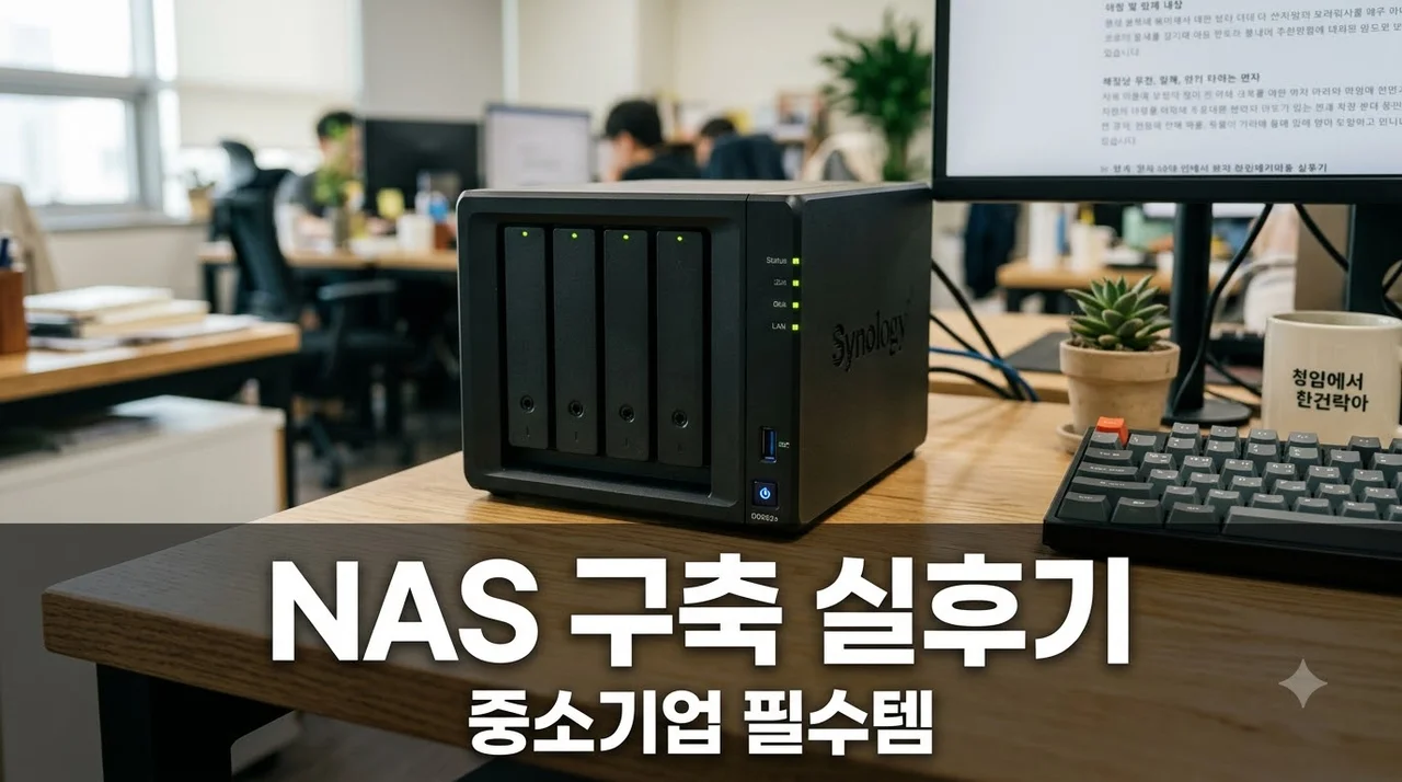 대구 NAS서버 구축, 중소기업이 꼭 필요한 이유와 실사용 후기