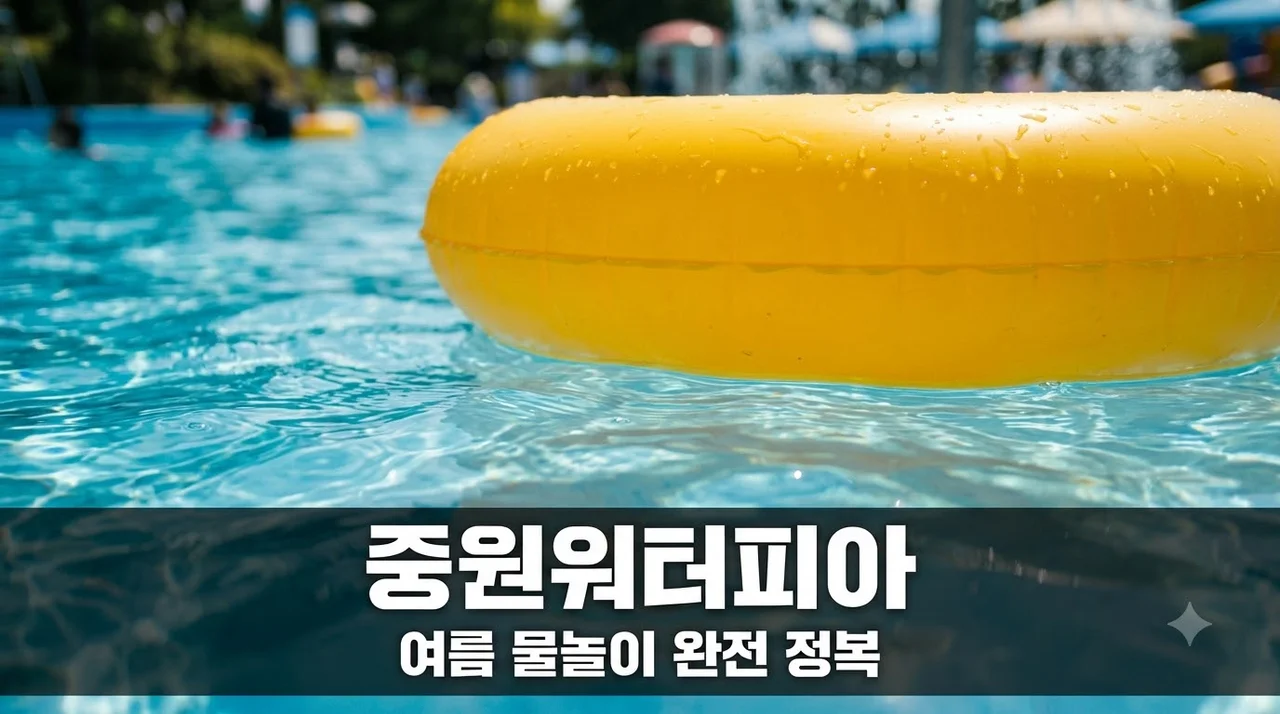 중원워터피아 괴산 가성비 수영장 가격 준비물 이용 꿀팁 총정리 (2026년)