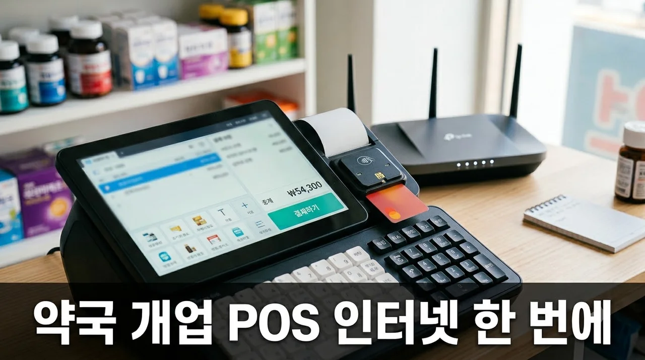 약국 개업 POS기와 인터넷가입 한 번에 준비하는 법 실사용 후기