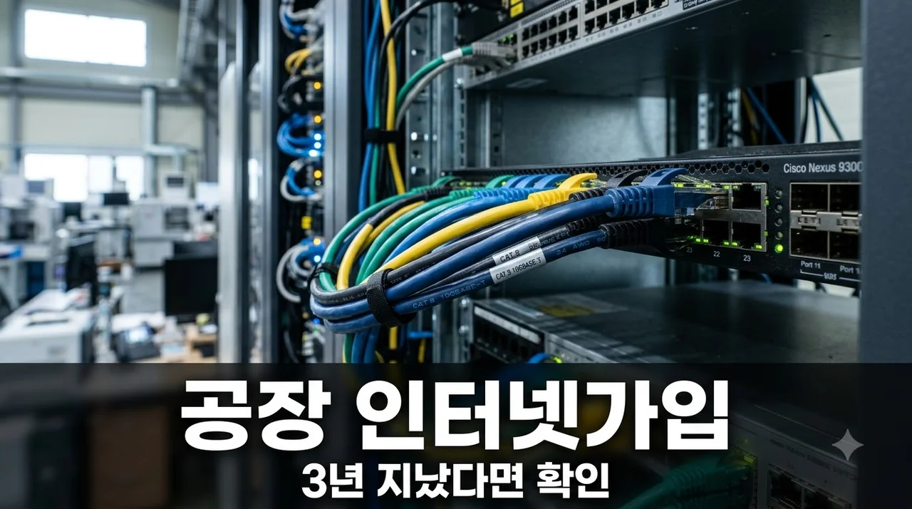 공장 인터넷가입 3년 지났다면 계속 쓰면 손해일까? 직접 비교해 본 솔직 후기