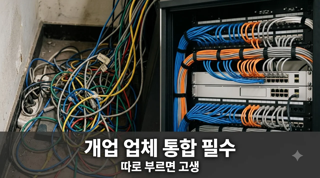 개업할 때 여러 업체를 따로 부르면 생기는 문제 직접 겪어본 후기
