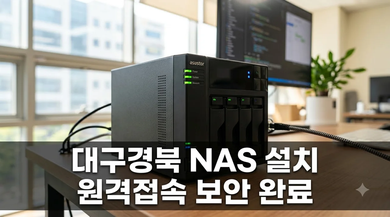 대구경북 NAS 설치 직접 해보고 원격접속 보안까지 챙긴 솔직후기