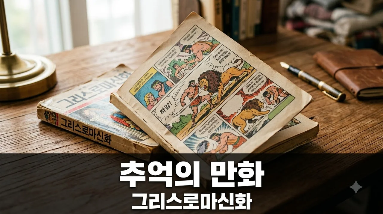 백구 그리스로마신화 홍은영 작가 만화 감상법과 저작권 정보