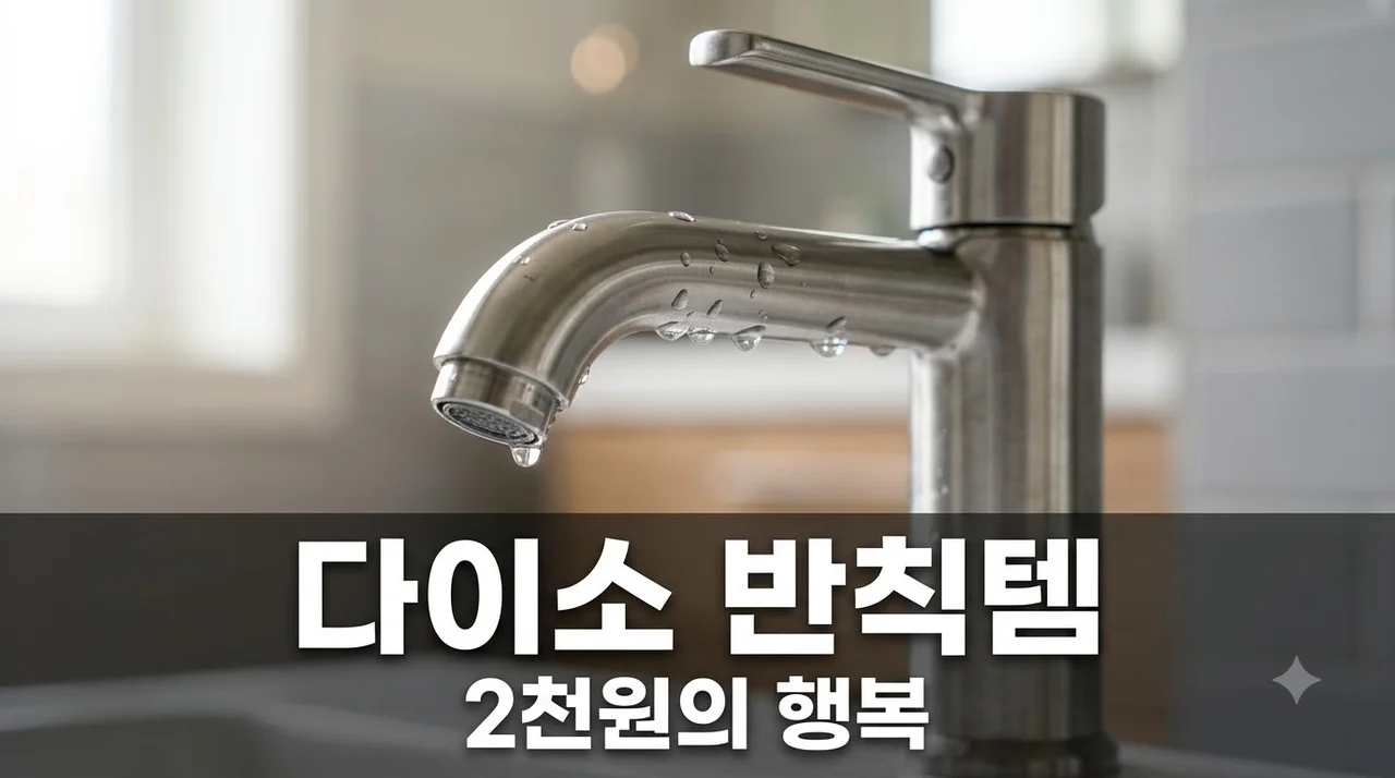 다이소 의외의 반칙템 2가지, 2천 원으로 삶의 질 대폭 상승하는 숨은 꿀템 총정리