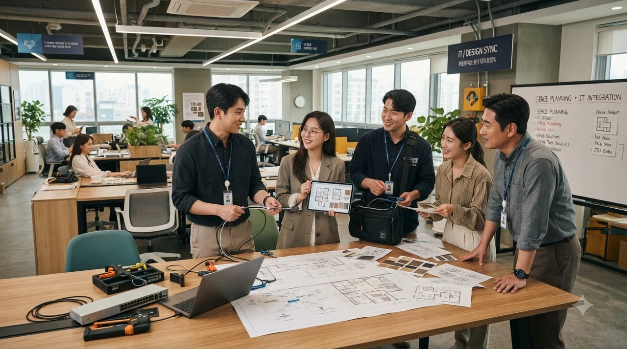 (주)더젠과 함께 진행한 단계별 리모델링 과정