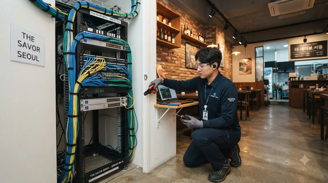 (주)더젠과 함께한 식당 리모델링 진행 단계