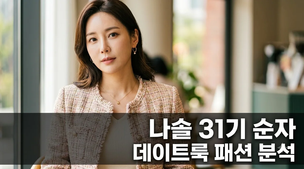 나솔 31기 순자 데이트룩 패션 감각 1500만원 착장설과 코디 팁
