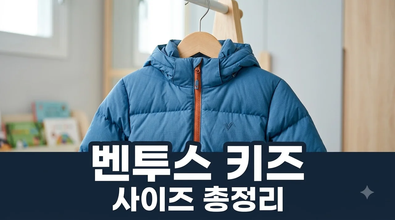 노스페이스 벤투스 키즈 사이즈 선택 팁과 착용 실물 후기