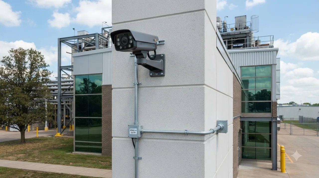 공장 인터넷 및 보안 CCTV 통합 시공 시 주의사항