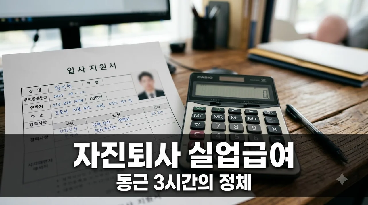 실업급여 조건 자진퇴사 인정 3시간의 정체와 통근 사유 총정리