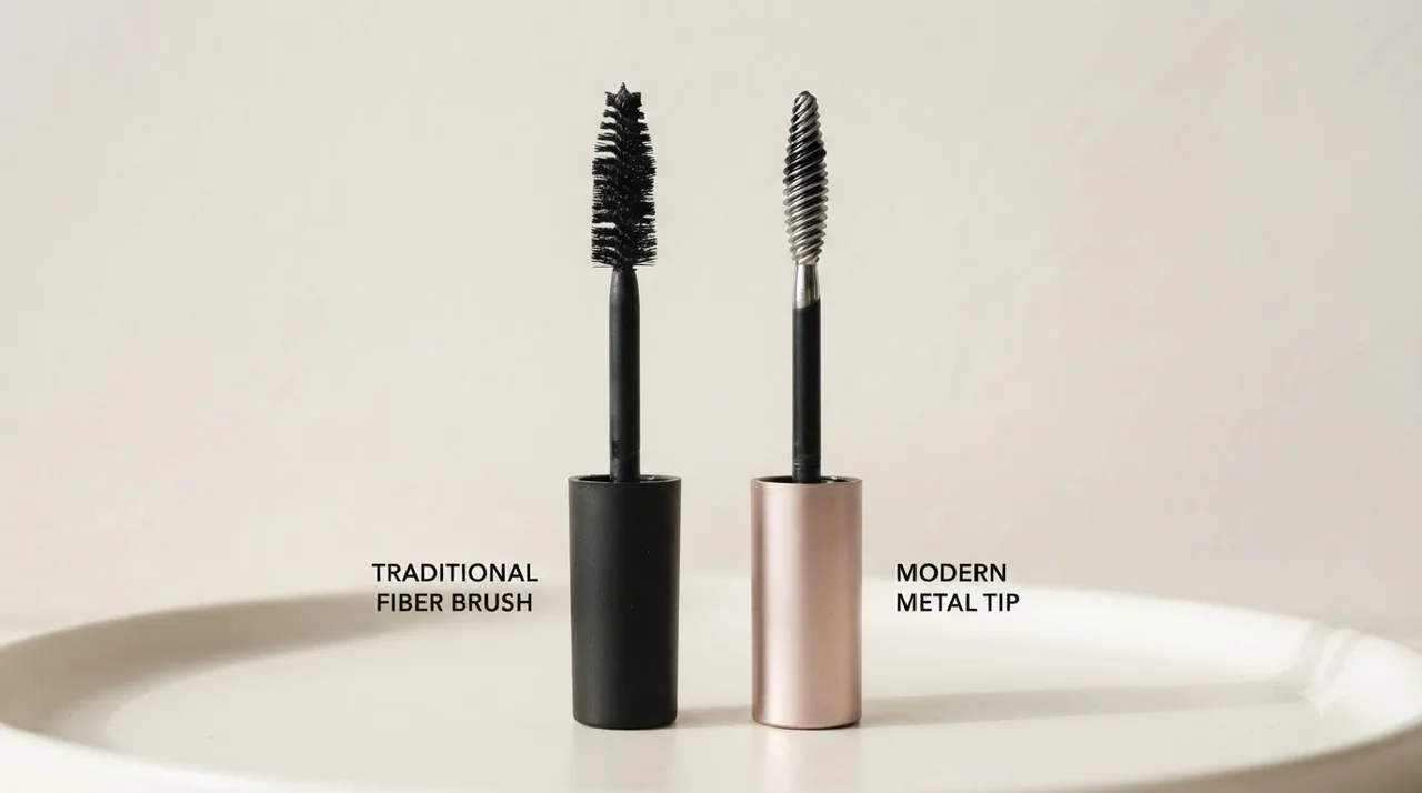 일반 섬유질 마스카라 vs 테키라 메탈 마스카라 비교 분석