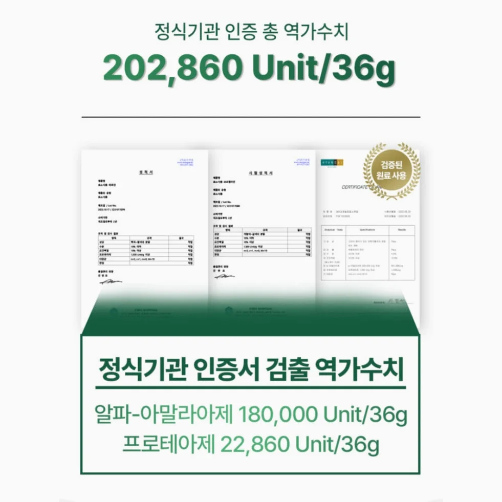 1+1 브로멜라인 퀘르세틴 파인애플 효소 파파인 아이 노스릴리브 소포레틴 60정, 2개 [원산지:상세설명에 표시] 상세 이미지 5
