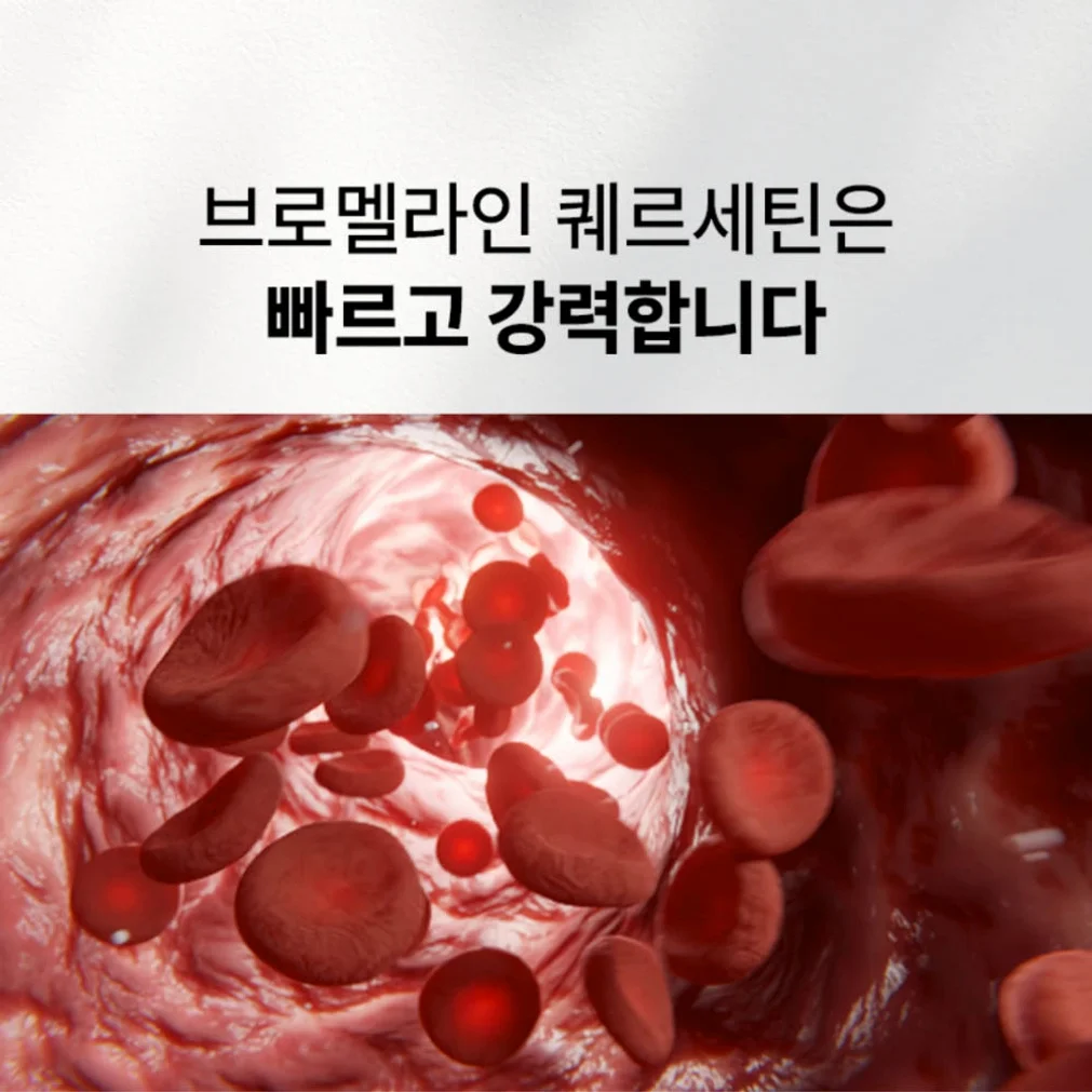 1+1 브로멜라인 퀘르세틴 파인애플 효소 파파인 아이 노스릴리브 소포레틴 60정, 2개 [원산지:상세설명에 표시] 상세 이미지 8