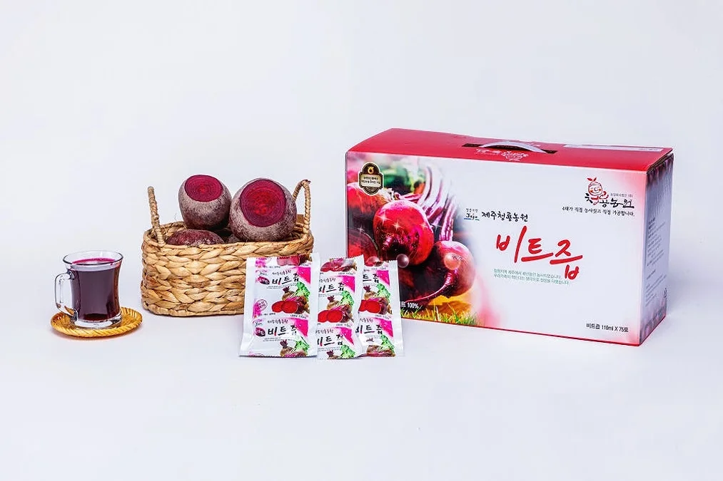 청룡농원 제주산 레드비트즙 110ml x 75포 [원산지:국산(제주특별자치도 제주시)] 상세 이미지 4