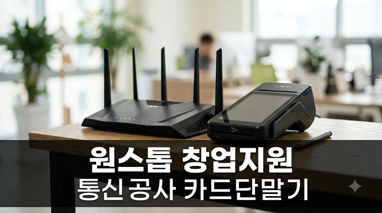 대구경북 원스톱 창업지원 2026 완벽가이드: 통신공사부터 카드단말기까지