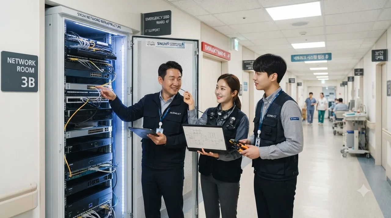 검증된 전문업체 선정: (주)더젠 네트워크팀 추천