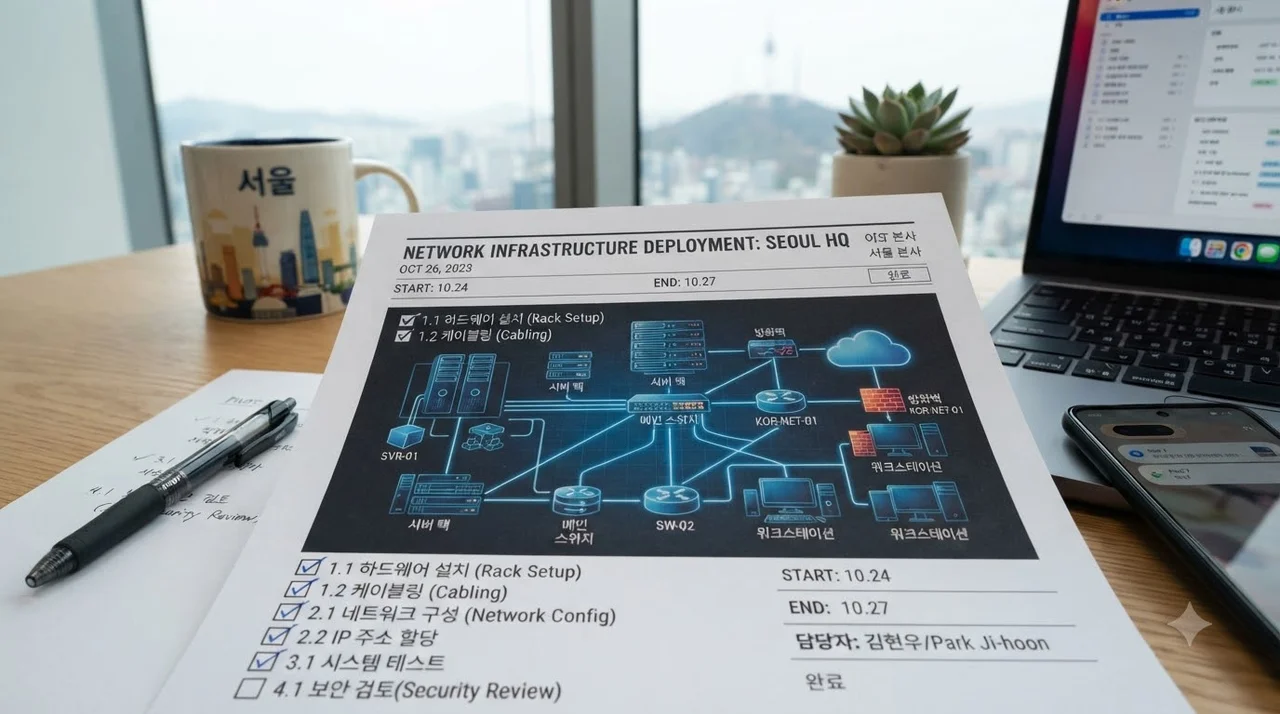 IT 인프라 단계별 구축 순서 및 체크포인트