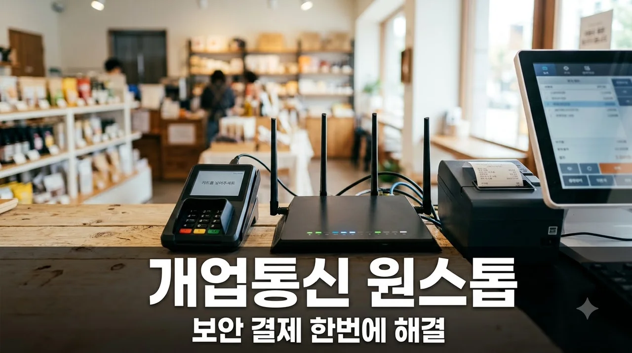 대구 소상공인 개업지원 통신·보안·결제 한 번에 구축하는 법