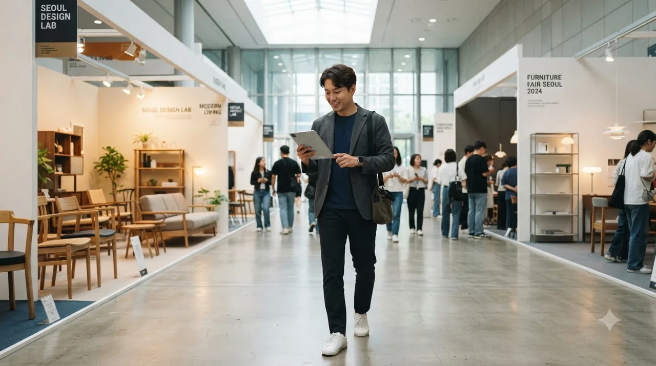 박람회 현장 효율적 관람을 위한 3단계 스텝 가이드