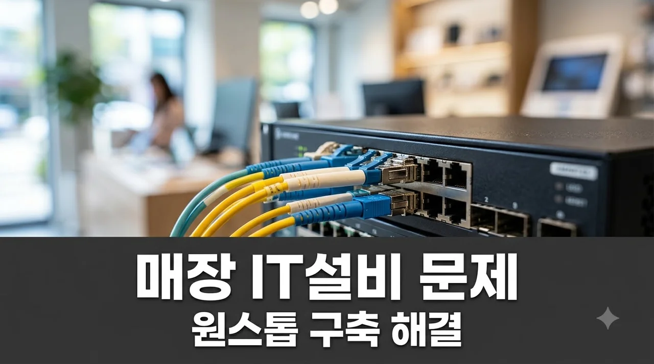매장 오픈 일정 늦추는 IT설비 문제 원스톱 구축으로 해결하는 방법