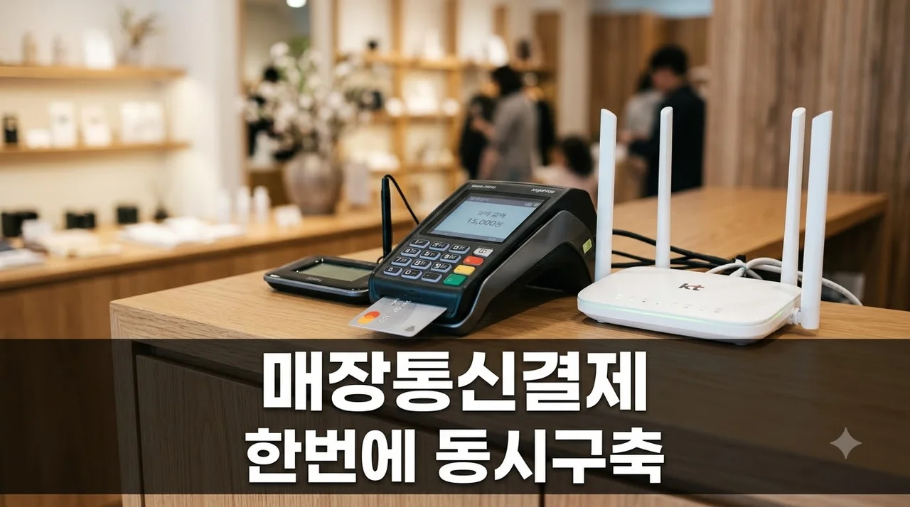 프랜차이즈 매장 오픈 통신 결제시스템 동시 구축 방법 총정리