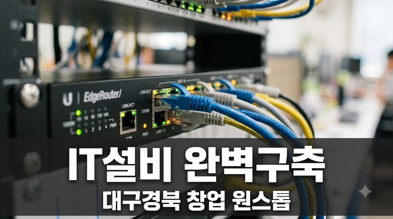 대구경북 창업자라면 꼭 알아야 할 원스톱 IT설비 구축 총정리
