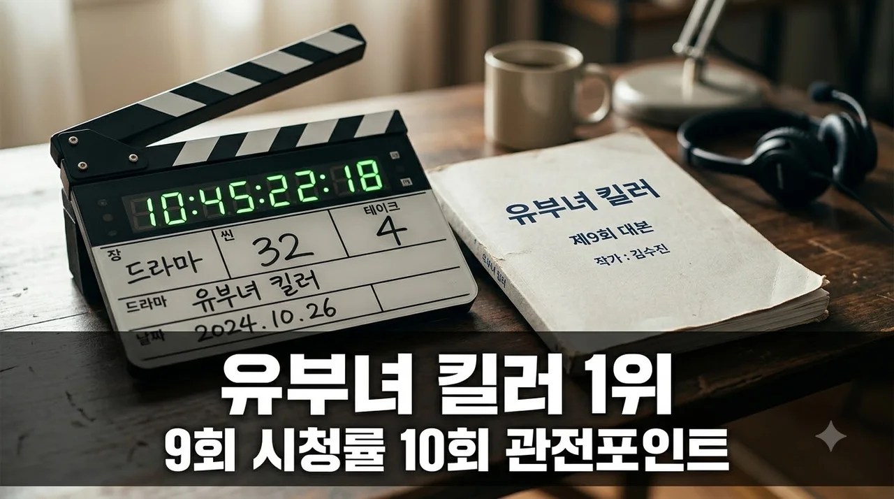 유부녀 킬러 공효진 금토드라마 1위 이유! 9회 시청률과 10회 관전포인트 총정리