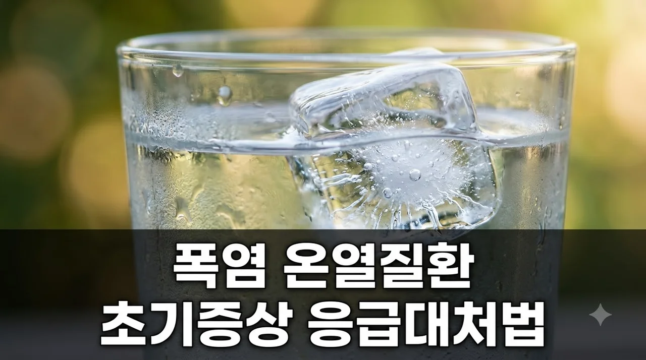 폭염 온열질환 예방법! 기온 1도 상승 시 환자 57% 폭증? 초기증상과 응급대처법 총정리