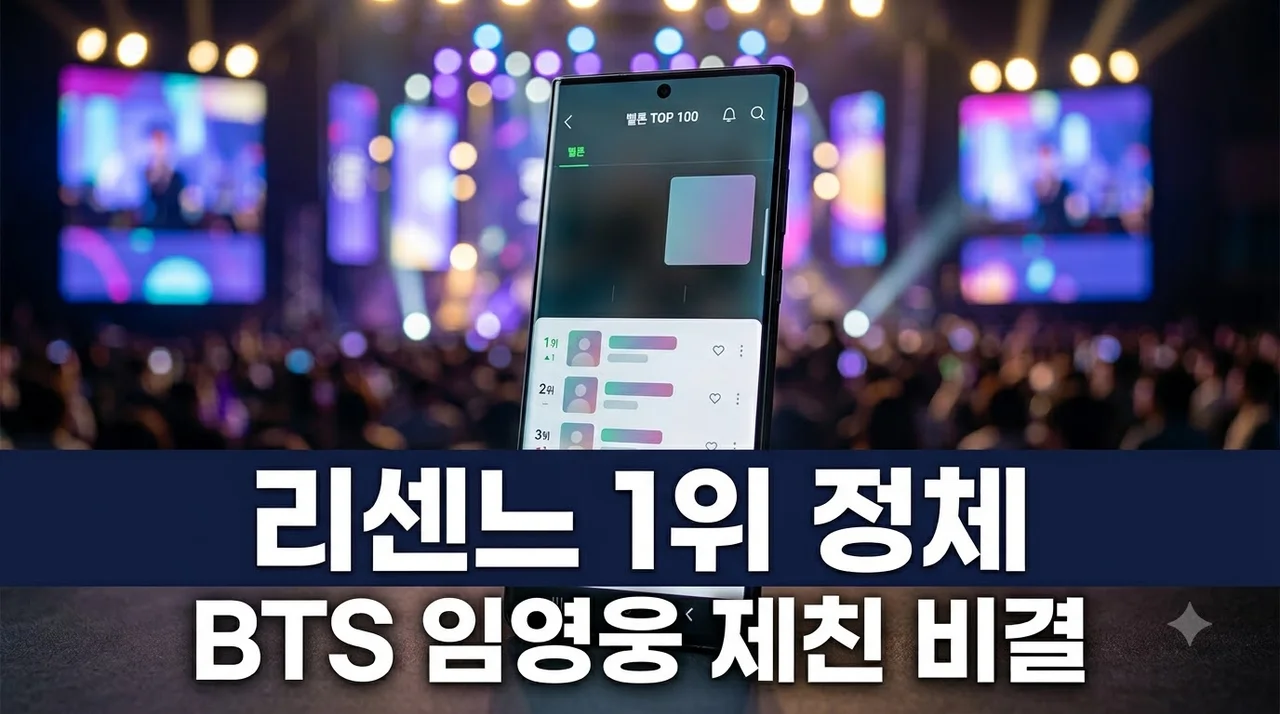 리센느 누구길래 BTS·임영웅 제쳤나? 2026년 8월 브랜드평판 1위 이유