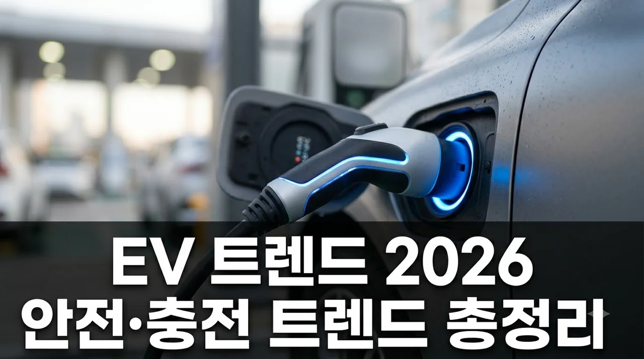 "주행거리 시대는 끝났다?".. EV 트렌드 코리아 2026 총정리, 안전·충전에 쏠린 반전 이유