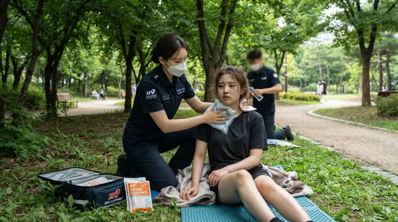 현장에서 즉시 실천하는 폭염 온열질환 4단계 응급대처법