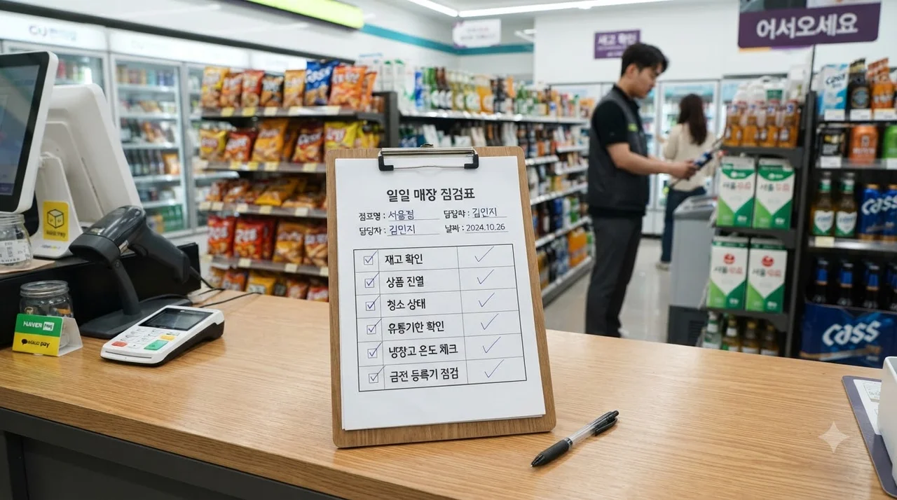 개업 시공 계약 전 체크리스트