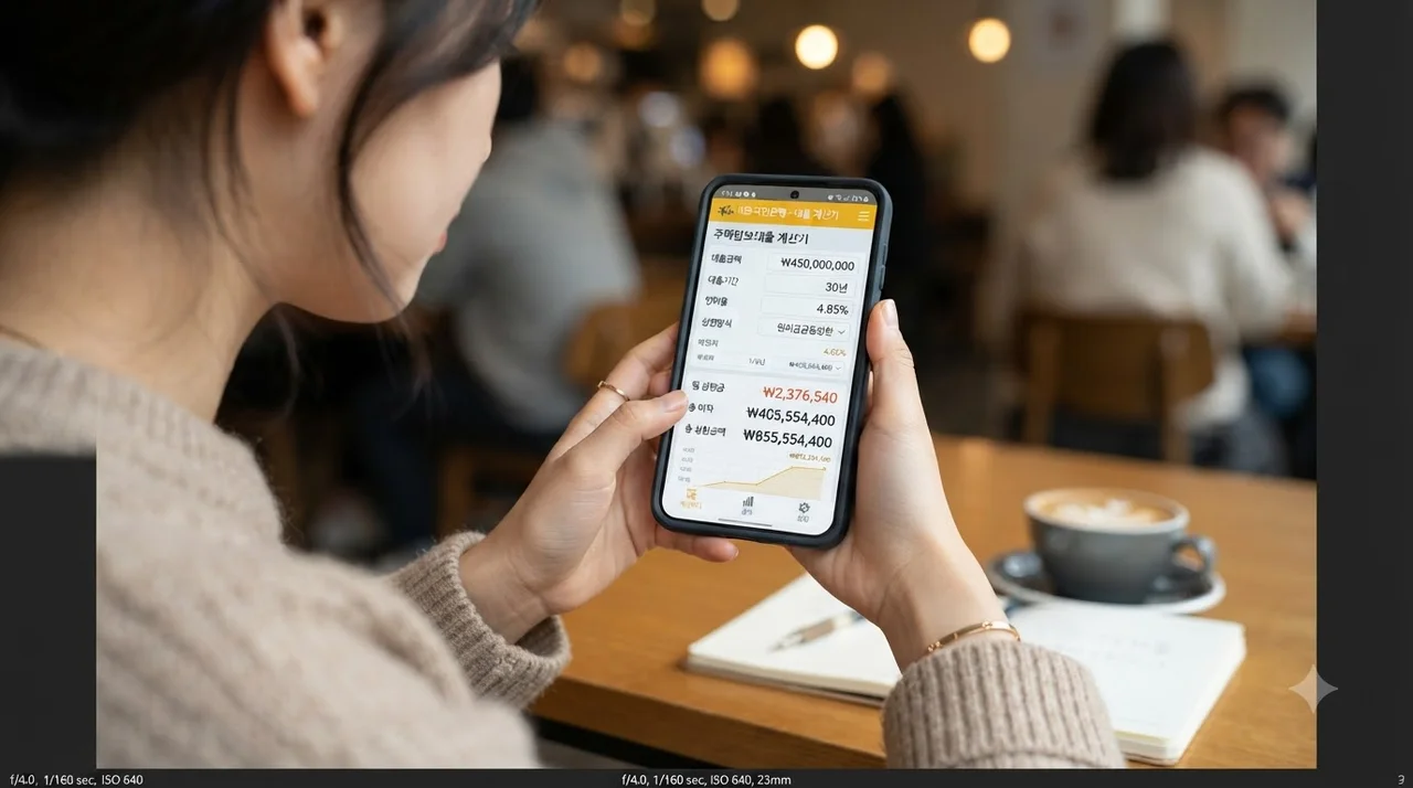 셀프 대출이자 계산하는 3단계 스텝 가이드